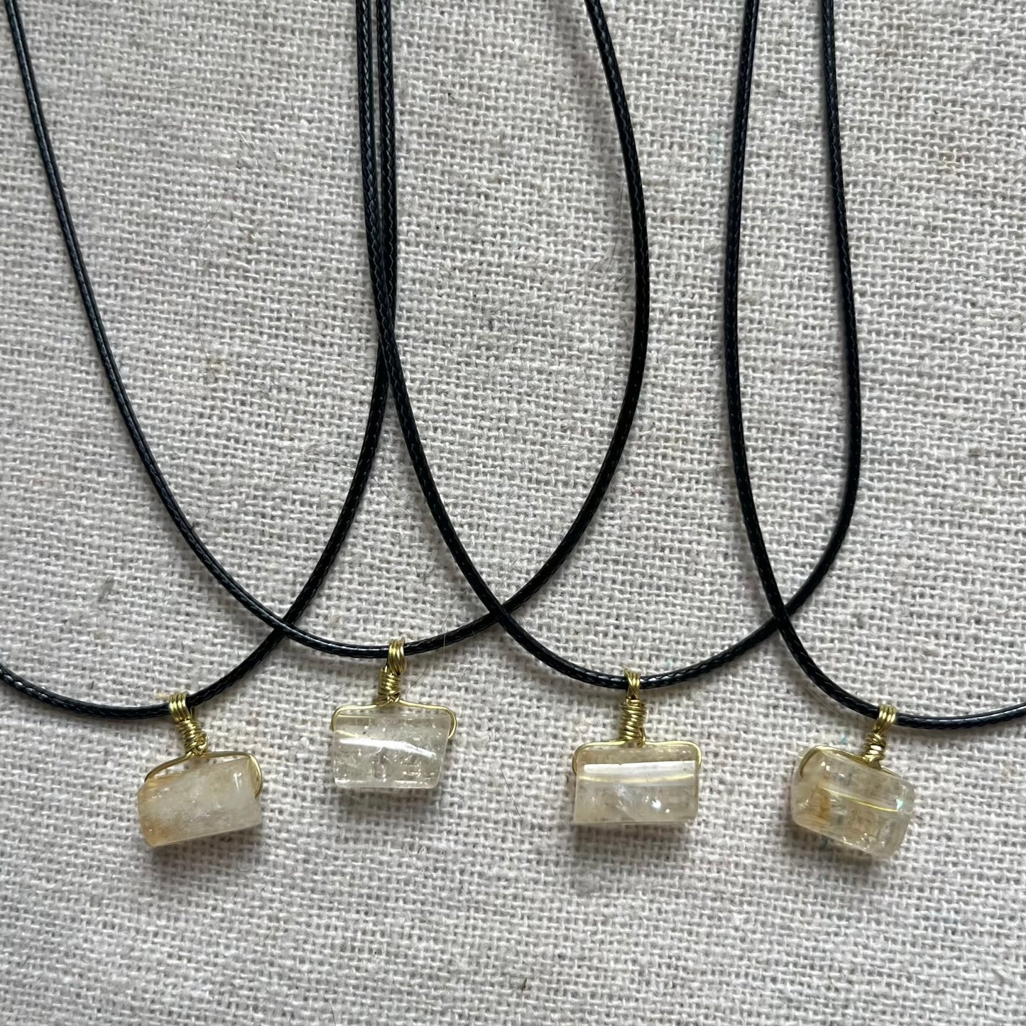 Abundance Pendant - Citrine