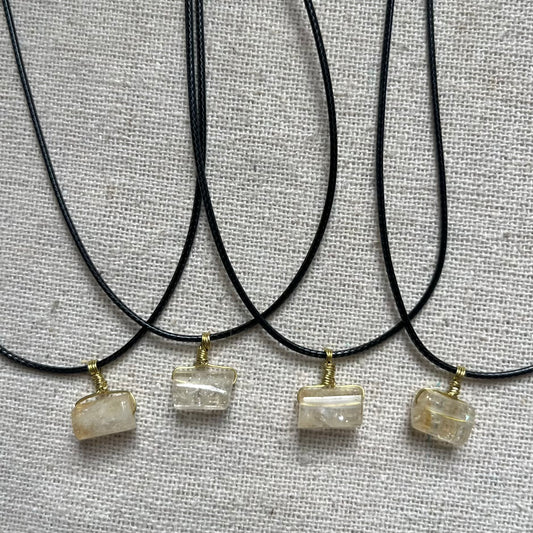 Abundance Pendant - Citrine