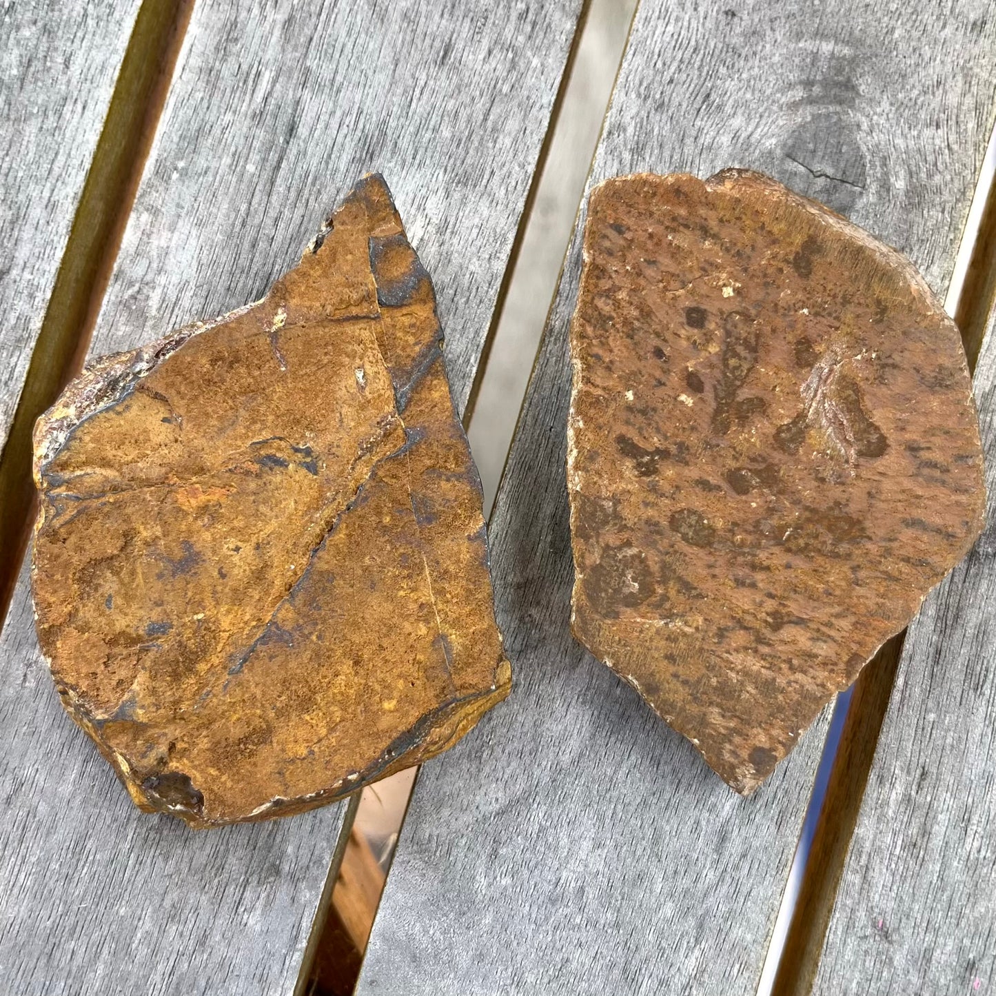 Tiger Iron Small Slab Crystal - Grounding, Motivation