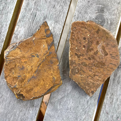 Tiger Iron Small Slab Crystal - Grounding, Motivation