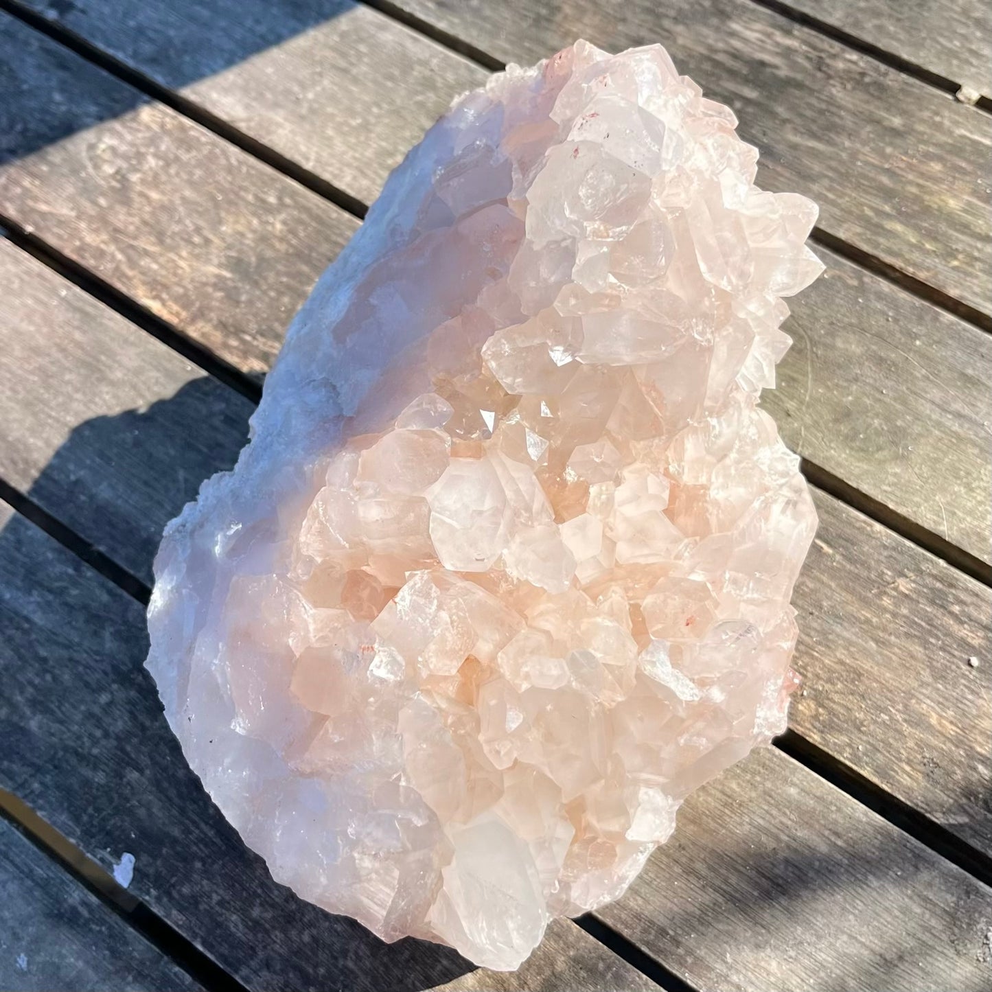 Apophyllite XXL Cluster Crystal - Calming, Intuition, Clarity, Spiritual Connection