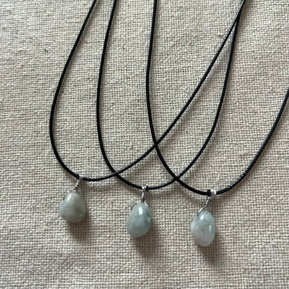 Mini Gem Pendant - Aquamarine