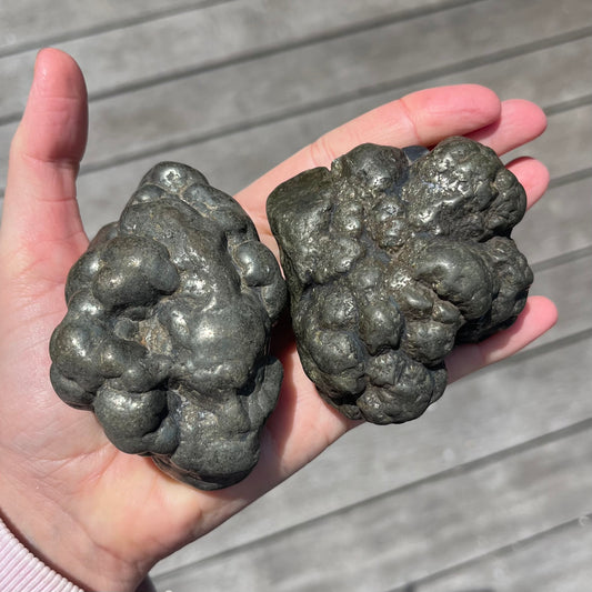 Pyrite Medium Raw Crystal - Abundance, Wealth, Joyful