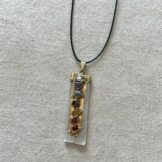 Chakra Pendant - Selenite
