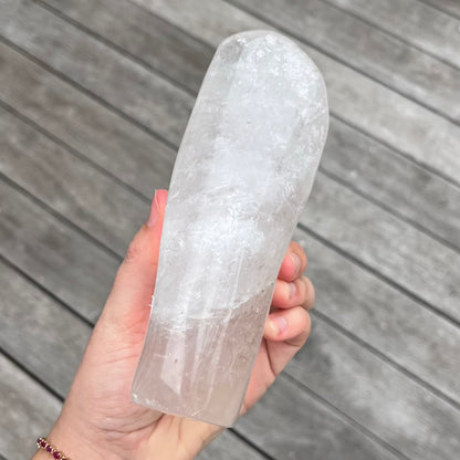 Clear Quartz XL Freeform Crystal - Clarity, Amplification, Healing