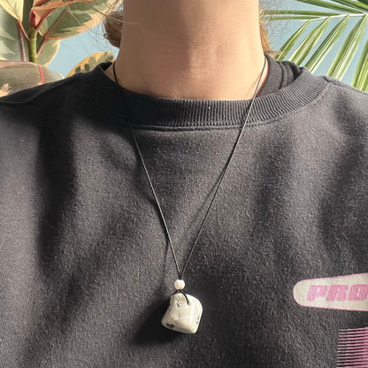 Moonstone Large Polished Stone Pendant - Intuition