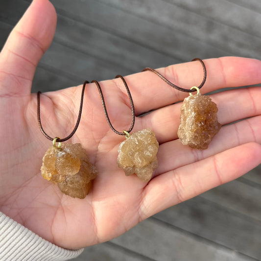 Abundance Pendant - Citrine