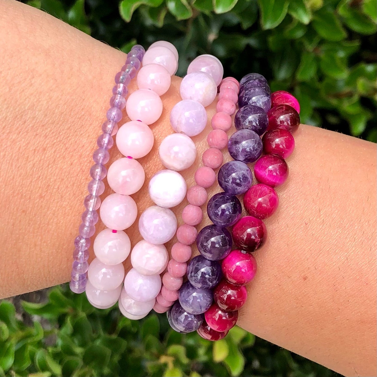 Amethyst Bracelet - Lithos Crystals