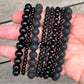 Black Lava Stone Bracelet - Lithos Crystals