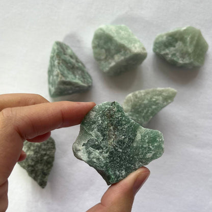 Green Aventurine Raw Crystal - Lithos Crystals