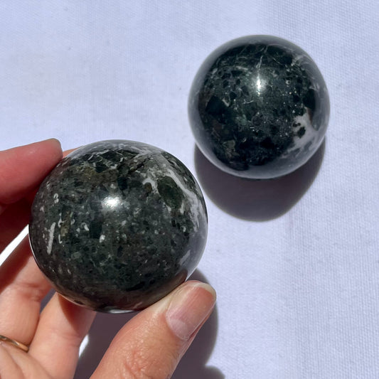 Black Onyx Sphere Crystal Medium