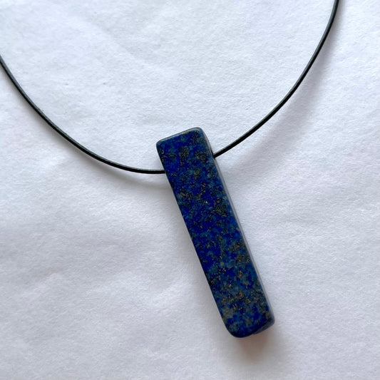 Lapis Lazuli Raw Pendant