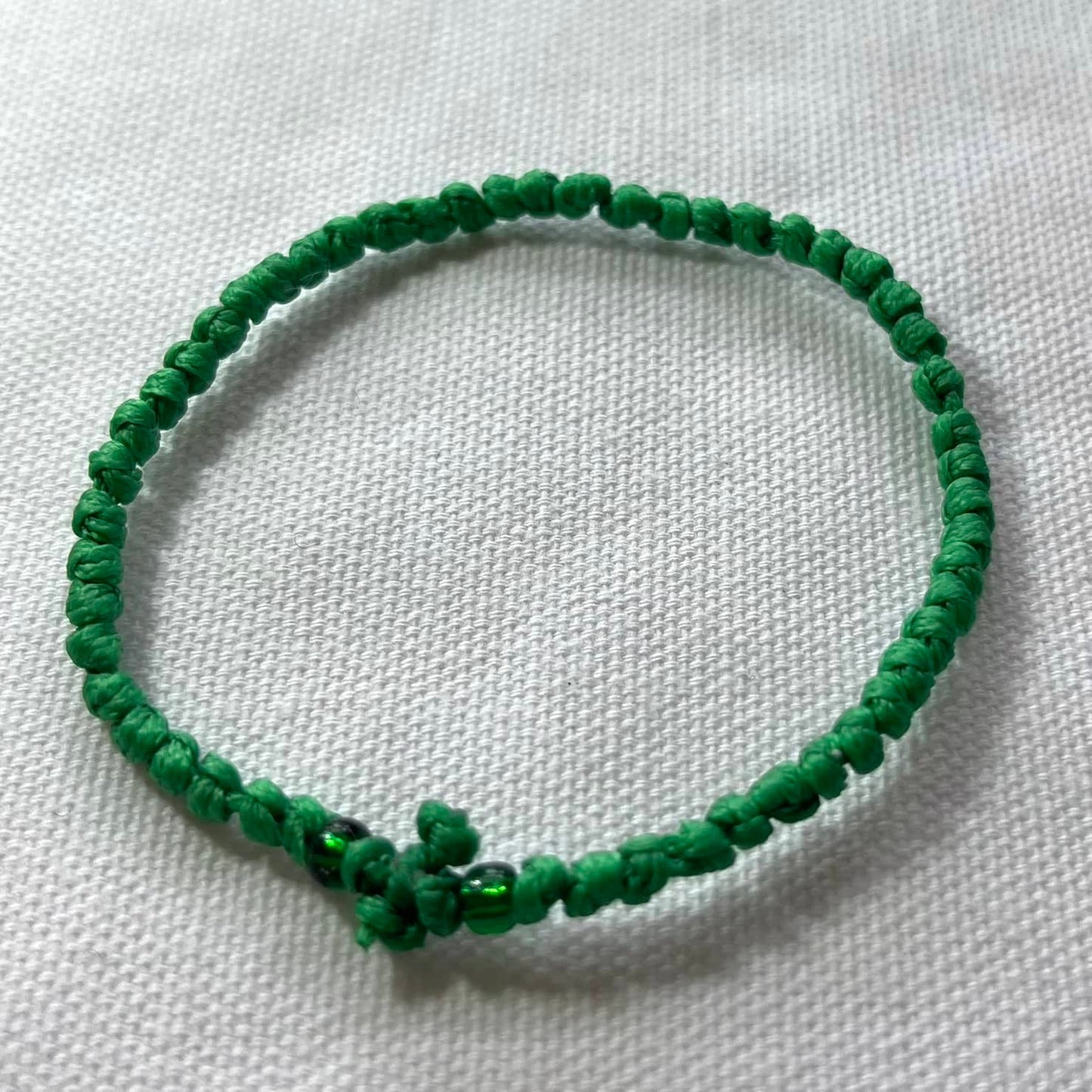 Komboskini Green Bracelet - Lithos Crystals