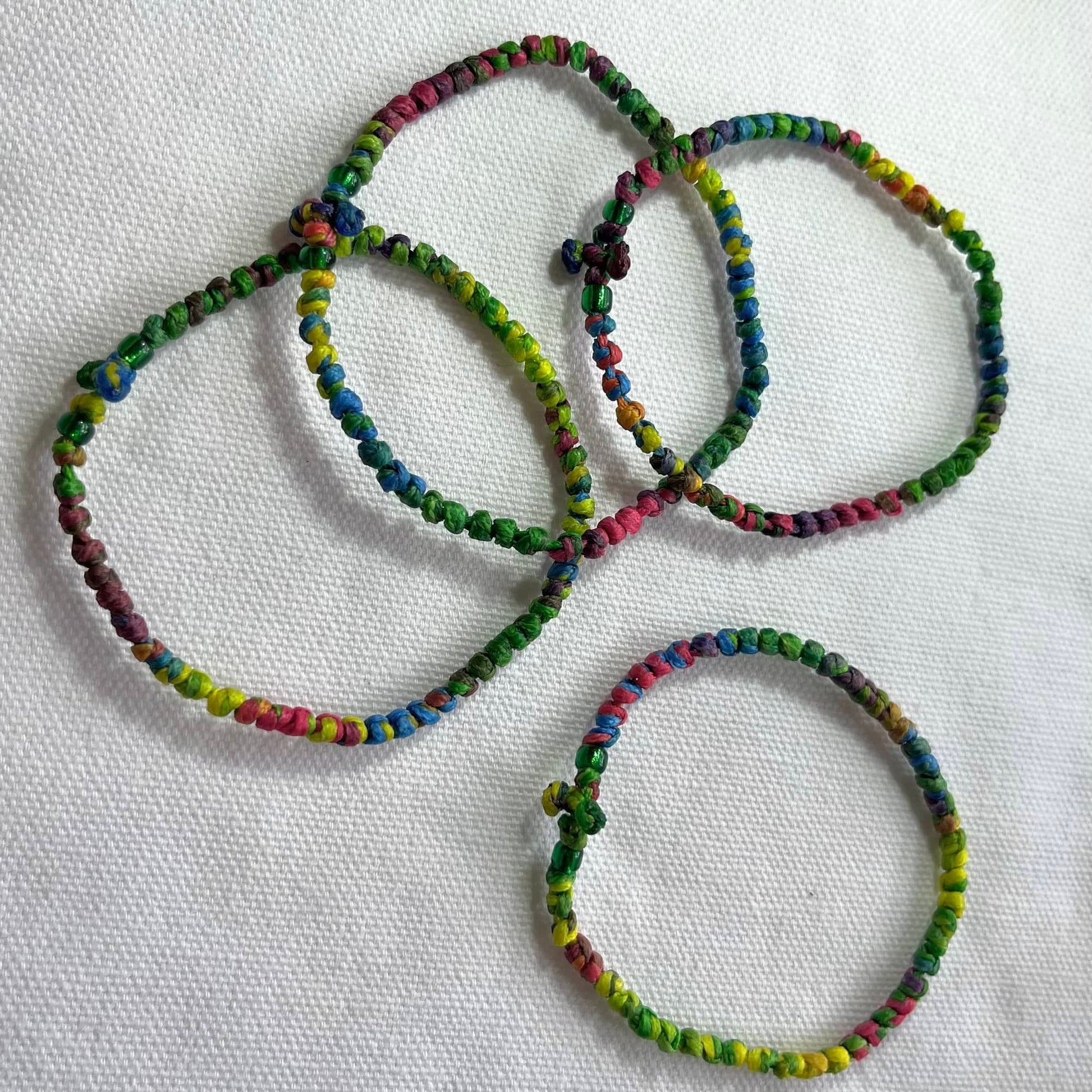 Komboskini Rainbow Bracelet - Lithos Crystals