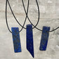 Lapis Lazuli Raw Pendant - Lithos Crystals