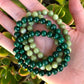 Malachite Bracelet - Lithos Crystals