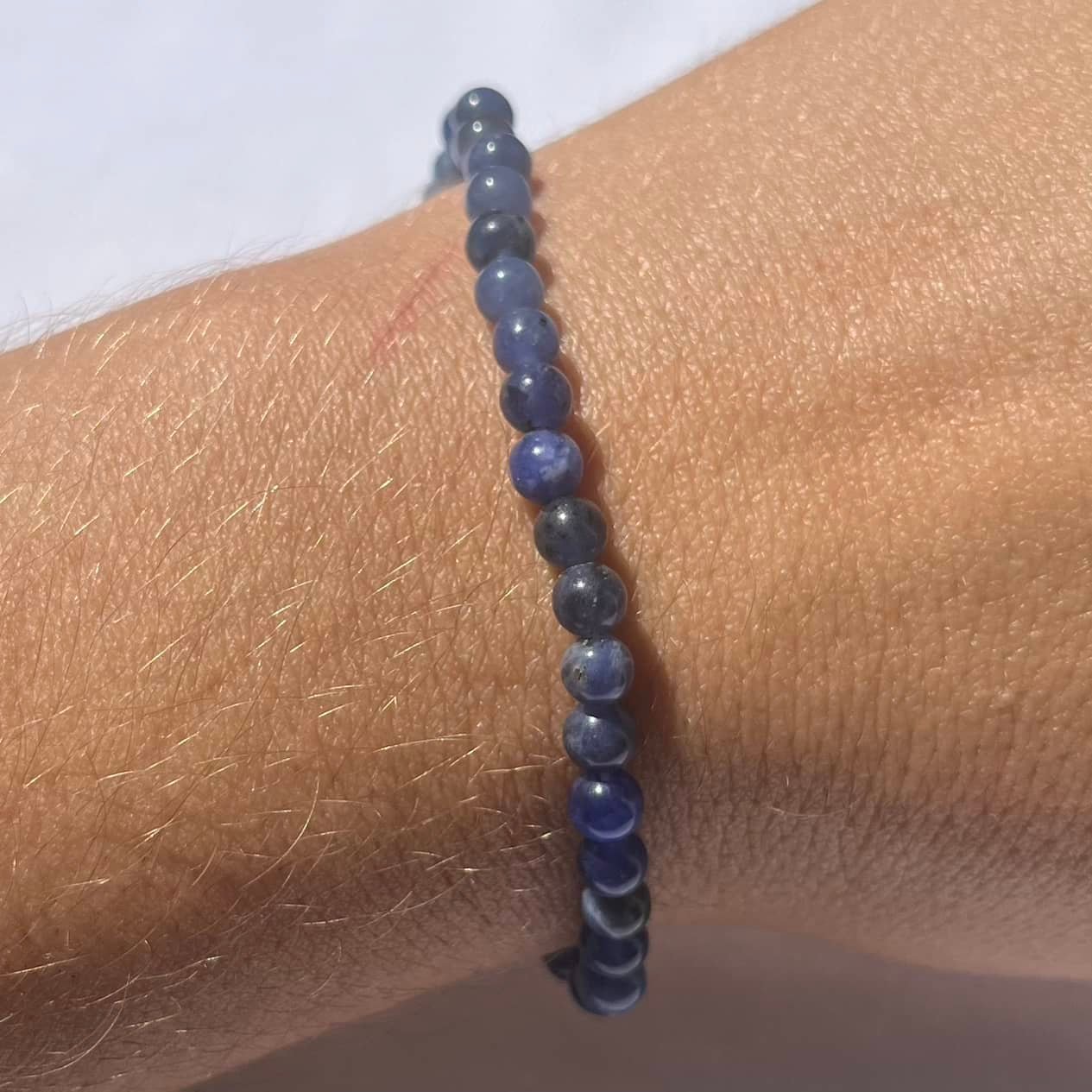 Sodalite Bracelet - Lithos Crystals