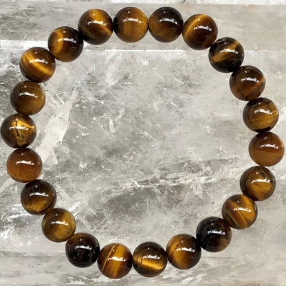 Tiger Eye Bracelet - Lithos Crystals