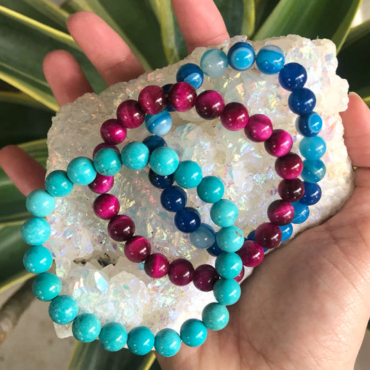 Turquoise Bracelet - Lithos Crystals