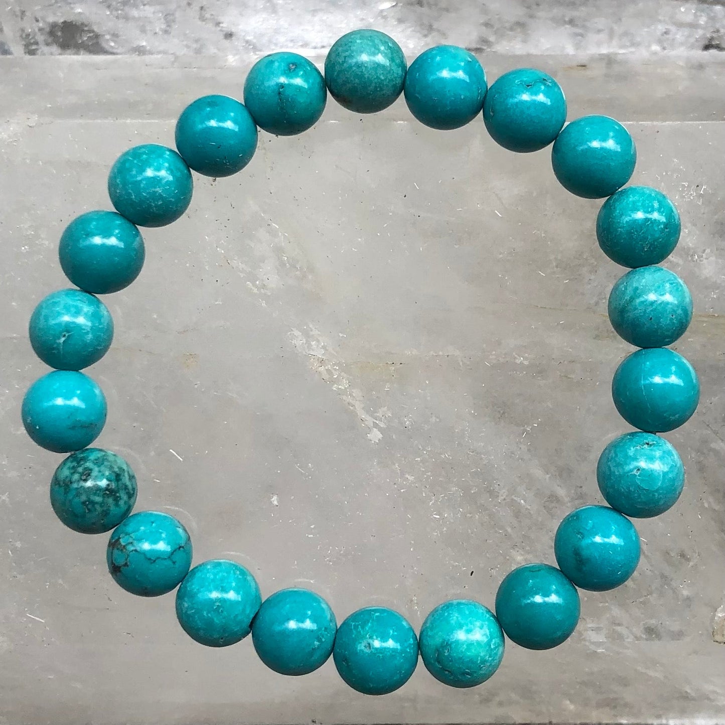 Turquoise Bracelet - Lithos Crystals